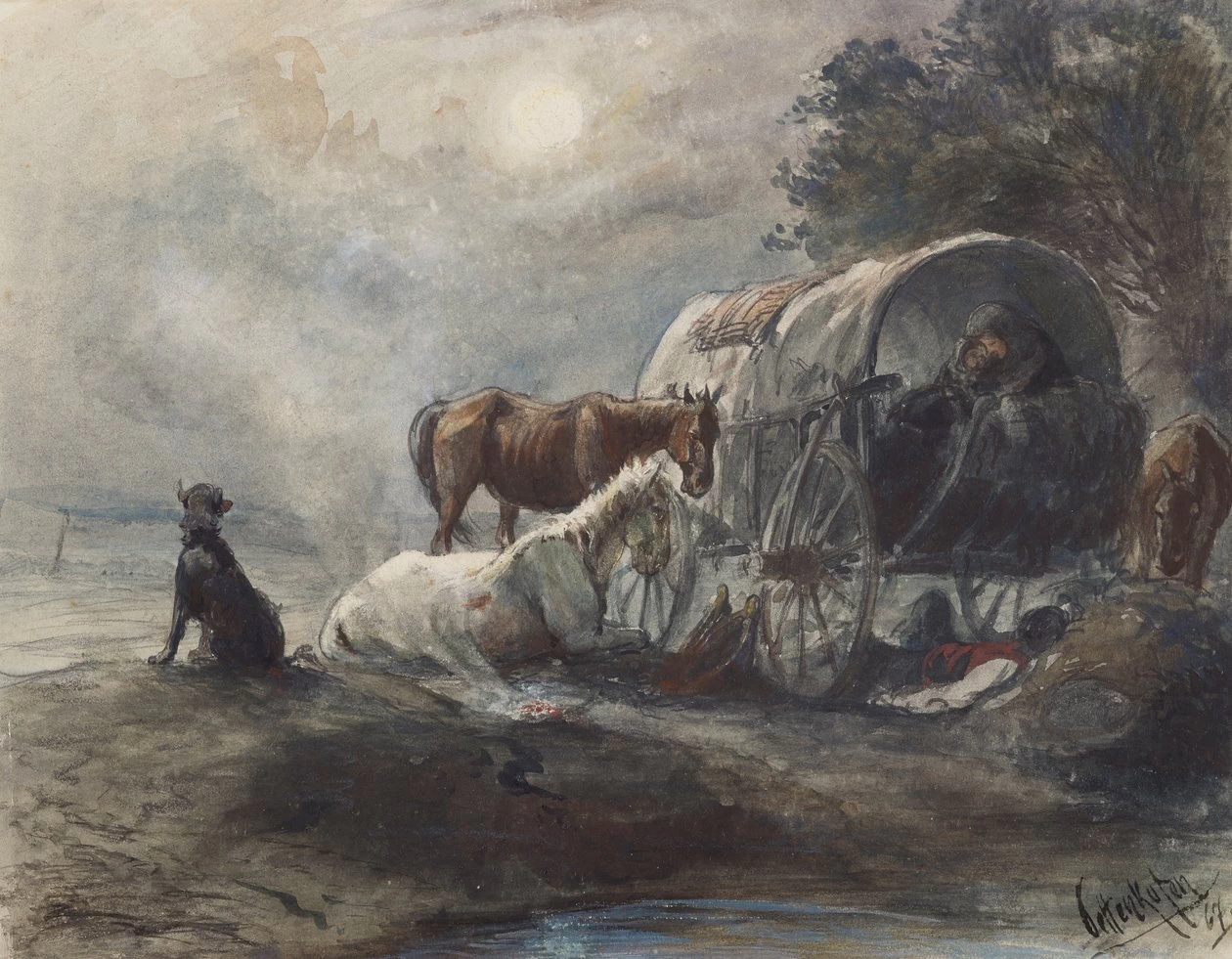 Pernottamento in carrozza coperta - Österreichische Galerie Belvedere, Vienna